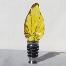 Load image into Gallery viewer, Stoppers with Glass Leaf