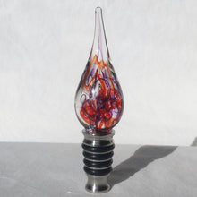 Load image into Gallery viewer, Blown Glass Teardrop Stopper