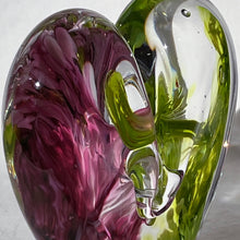 Load image into Gallery viewer, 4 inches tall - Blown Glass Ultra Bright Heart
