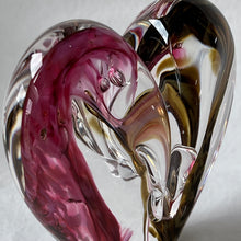 Load image into Gallery viewer, 4 inches tall - Blown Glass Ultra Bright Heart
