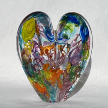 Load image into Gallery viewer, 4.5 inches tall - Blown Glass Ultra Bright Heart
