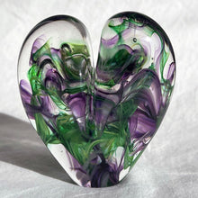 Load image into Gallery viewer, 3 inches tall - Blown Glass Ultra Bright Heart
