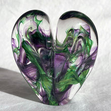 Load image into Gallery viewer, 3 inches tall - Blown Glass Ultra Bright Heart
