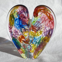 Load image into Gallery viewer, 3.5 inches tall - Blown Glass Ultra Bright Heart
