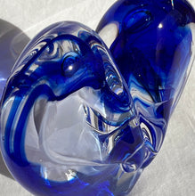 Load image into Gallery viewer, 4.5 inches tall - Blown Glass Jewel Tone Heart
