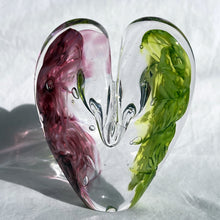Load image into Gallery viewer, 4.5 inches tall - Blown Glass Ultra Bright Heart

