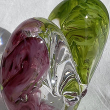 Load image into Gallery viewer, 4.5 inches tall - Blown Glass Ultra Bright Heart
