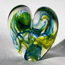 Load image into Gallery viewer, 3 inches tall - Blown Glass Ultra Bright Heart
