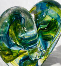 Load image into Gallery viewer, 3 inches tall - Blown Glass Ultra Bright Heart
