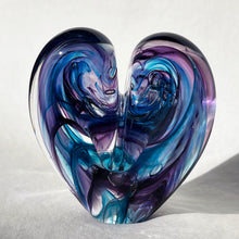 Load image into Gallery viewer, 3 inches tall - Blown Glass Ultra Bright Heart
