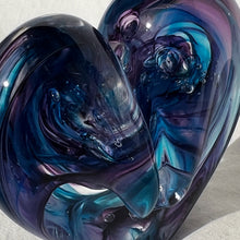Load image into Gallery viewer, 3 inches tall - Blown Glass Ultra Bright Heart
