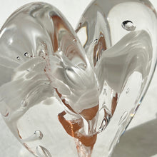 Load image into Gallery viewer, 5 inches tall - Blown Glass Jewel Tone Heart
