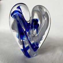 Load image into Gallery viewer, 4.5 inches tall - Blown Glass Jewel Tone Heart
