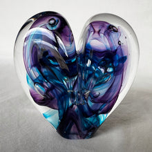 Load image into Gallery viewer, 3 inches tall - Blown Glass Ultra Bright Heart
