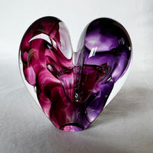 Load image into Gallery viewer, Itty Bitty - Blown Glass Jewel Tone Heart
