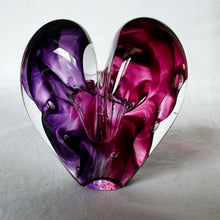 Load image into Gallery viewer, Itty Bitty - Blown Glass Jewel Tone Heart
